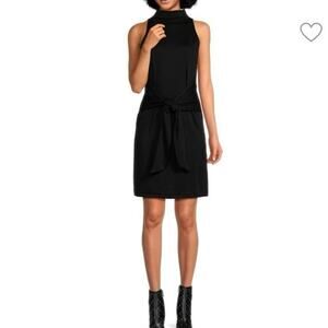 NWOT Women’s Vince Knot Pima Cotton Sheath Dress in Black SZ S